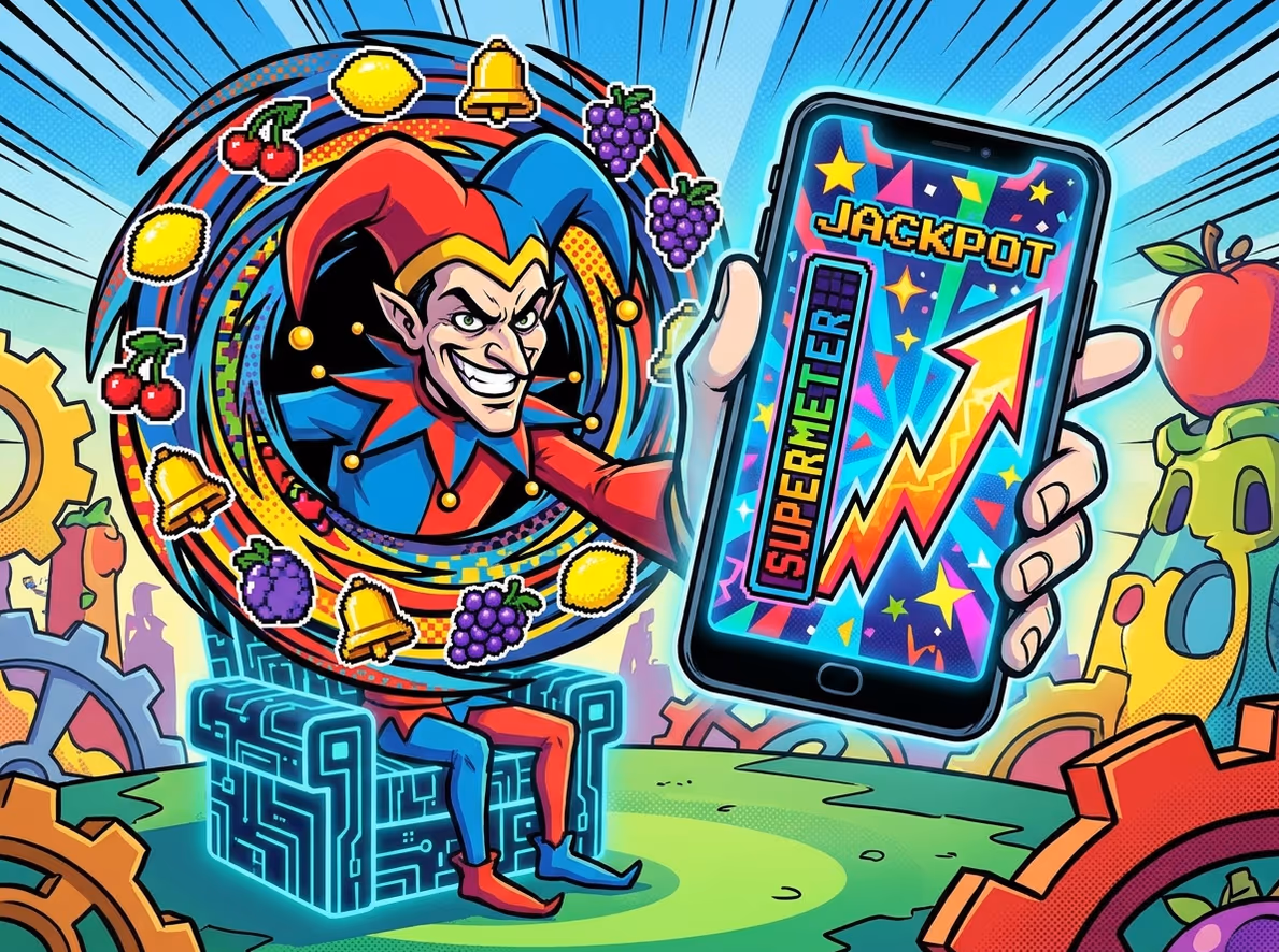 Mega Joker in a mobile browser